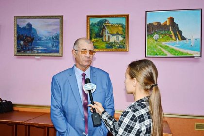 Изложба на българския художник Иван Пастир беше открита в Измаил Изложба на българския художник Иван Пастир беше открита в Измаил
