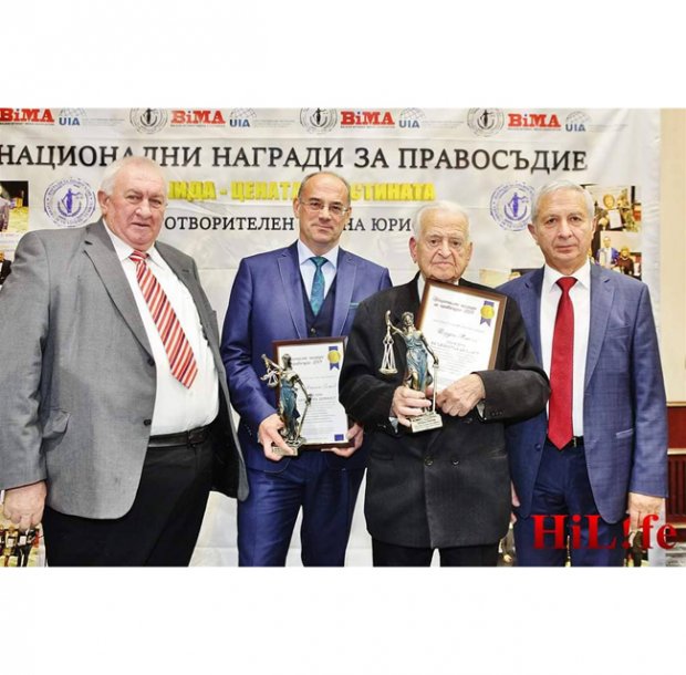Проф. Атанас Семов и 91-годишният адвокат Йордан Минчев взеха Гран при за правосъдие Проф. Атанас Семов и 91-годишният адвокат Йордан Минчев взеха Гран при за правосъдие