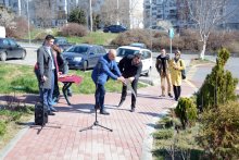Откриха три обекта по европейски проект за естетизация на градската среда