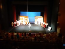 ДКТ "Васил Друмев" в Шумен представи премиерата на спектакъла "Михал Мишкоед" по повод 165 години театър в града и България