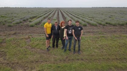 Българи отглеждат лавандула в село Василевка в Украйна Българи отглеждат лавандула в село Василевка в Украйна