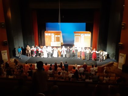 ДКТ "Васил Друмев" в Шумен представи премиерата на спектакъла "Михал Мишкоед" по повод 165 години театър в града и България