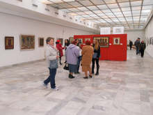 Изложба на 121 произведения  на Стоян Венев беше открита  в галерията в Кюстендил