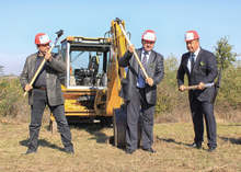 Първа копка на претоварна площадка за битови отпадъци направиха в Павликени