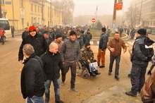 Близо 100-на видинчани се събраха на протест срещу незаконен  строеж в защитена зона на  културното  наследство
