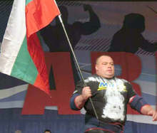 Димитър Саватинов от гр. Гоце Делчев е победител в конкурса "Най-силен мъж на Америка- 2014" 