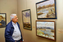 В Ямбол бе открита  ретроспективна изложба  на художника Панайот Панайотов