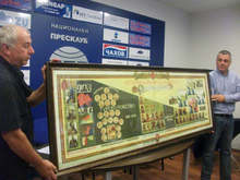 10 000  карти , изобразяващи историята на България, дарява на българските училища Старозагорската организация на ВМРО-БНД 