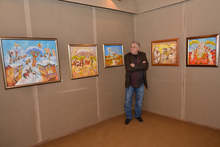 Изложбата "Приказки от Северозапада" на Милчо Спасов бе представена в Берковица