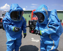 Международен курс на НАТО за ядрена, химическа и биологична защита започна в учебния център на ГД ПБЗН в Монтана