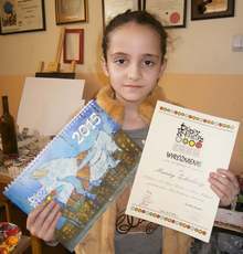 Шестгодишно момиче от Плевен получи Почетната награда от международно състезание в Полша