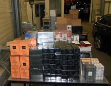 Имитации на парфюми с логото на известни марки са конфискувани на "Капитан Андреево"