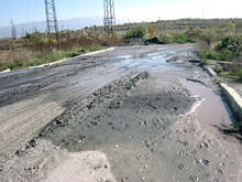 Спукан шламопровод замърси река Струма в Перник 