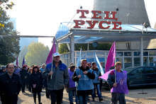 Трети ден продължава протестът на работниците от "Топлофикация - Русе"