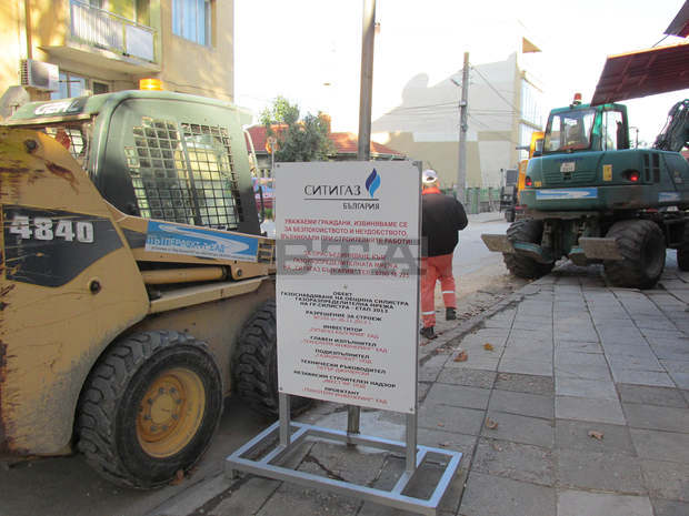 Изградени са около 7 километра от газопреносната мрежа на Силистра