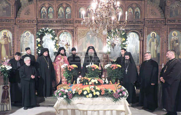 Представители на сръбската и румънска църква участваха в тържествена многоархирейска служба във Видин по повод храмовия празник на катедралния храм "Св. Димитър Солунски" 