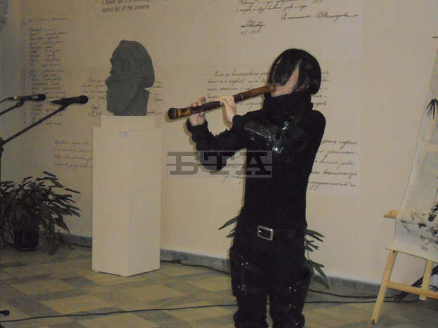 Концерт на японския изпълнител на бамбукова  флейта шакухачи - Ирие Йосуке,  се състоя в Кюстендил