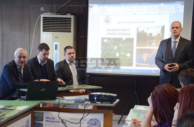 Зам.-министърът на околната среда Павел Гуджеров откри в Пловдив информационна среща по повод Световния ден на влажните зони
