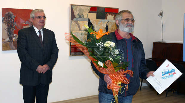 Петко Петков спечели наградата "Свети Пимен Зограф" на СБХ - Плевен