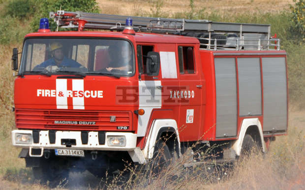 Локализиран е пожарът в иглолистна гора край тополовградското село Светлина