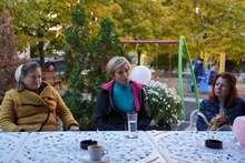 Кандидатът за вицепрезидент Невяна Митева се срещна с родители на деца с увреждания