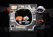 Държавният куклен театър във Видин представя най-новия си спектакъл - "Космически пакости"