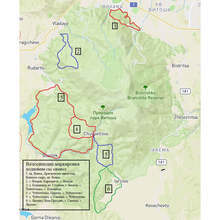 Маркирани са над 70 км пешеходни маршрути и 100 км вело трасета на Витоша