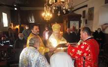 Русенският митрополит Наум е отслужил литургия за храмовия празник на църквата в разградското село Пороище