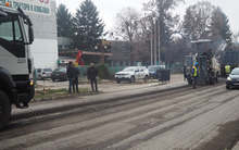 Община Разград ремонтира една от натоварените улици в града