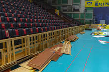 В Пазарджик започна реконструкция на зала "Васил Левски" за срещите от Шампионската лига  по волейбол