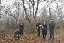 Цветя за Левски бяха положени в местността "Пази мост" и на Къкринското ханче