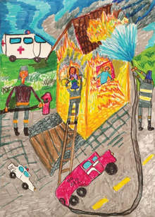 Седемгодишният Давид Петков от Видин спечели международния конкурс "С очите си видях бедата"