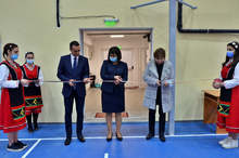 В Селскостопанската гимназия на Чирпан откриха спортна зала