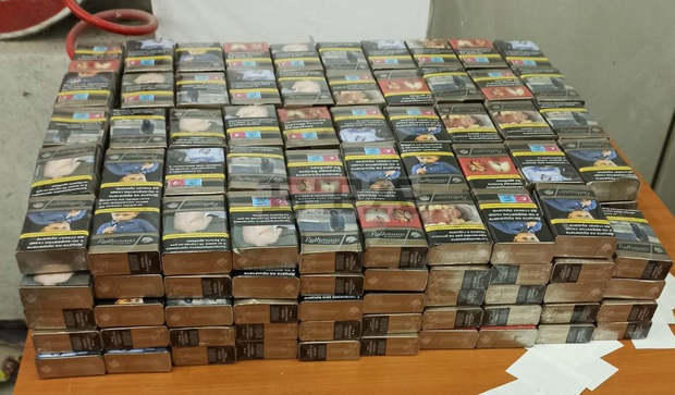 На ГКПП "Дунав мост" при Видин са задържали 73 840 къса цигари