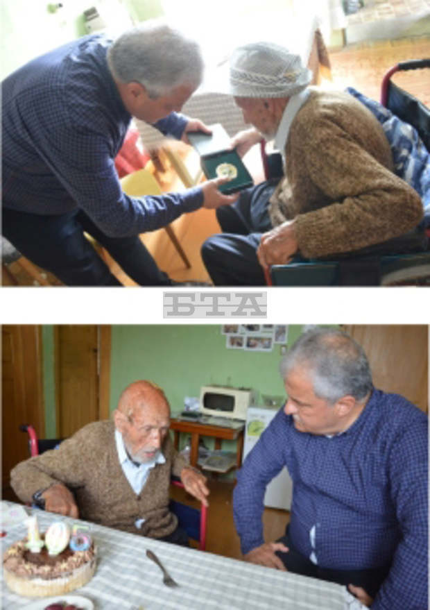 Най-възрастният жител на Гоце Делчев навършва днес 105 години