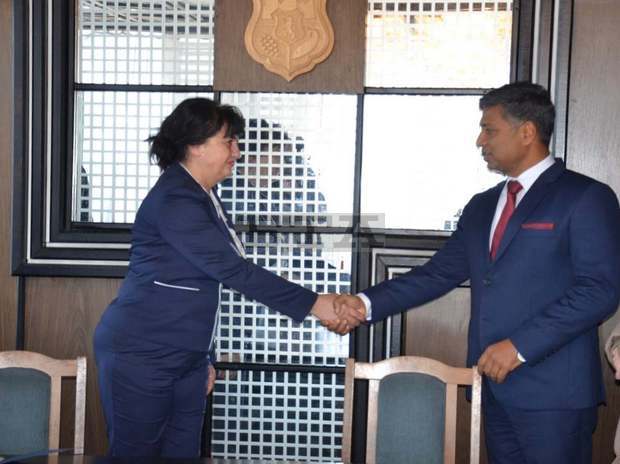 Посланикът на Индия в България, Санджай Рана, посети Видин