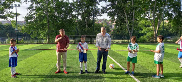 Игрище за мини футбол е открито в Бяла, Русенско