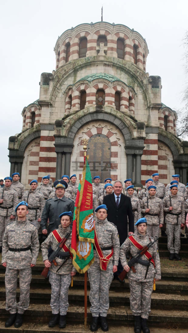 Трима посланици участваха в тържествения ритуал за 144 години от Плевенската епопея
