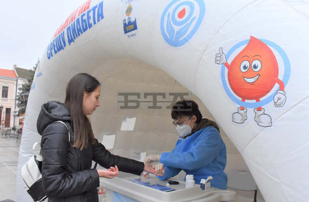 Видин отбелязва Международния ден за борба с диабета с безплатно измерване на кръвната захар