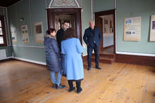 Кметът Здравко Димитров инспектира къща "Стамболян" и "Данчовата къща" в Стария град