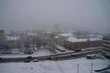 Снегът натрупа над 10-сантиметрова  покривка в Габрово за по-малко от два часа