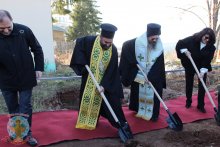 В Кремиковския манастир започна строителството на нови сгради, с благословението на патриарх Неофит