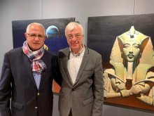 Изложба на българина Валентин Ковачев беше открита в Брюксел