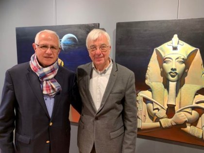 Изложба на българина Валентин Ковачев беше открита в Брюксел