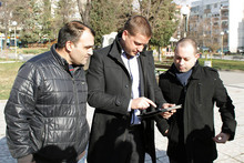 Кметът на Стара Загора представи нова свободна интернет зонав парка "Тракия" 