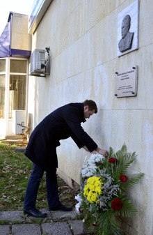 С общоградско поклонениев Добрич бе отбелязана 70-годишнинатаот гибелта на Димитър Списаревски 