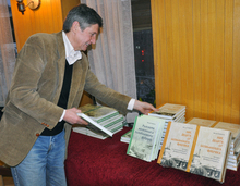Книгите си за Балабановата фабрика и за Рилската  железница представи    Методи Панайотов  