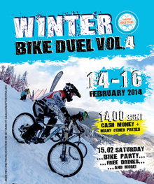 Пампорово е домакин на зрелищна байк надпревара - Winter Bike Duel