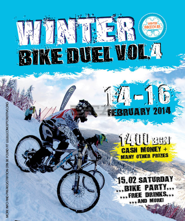 Пампорово е домакин на зрелищна байк надпревара - Winter Bike Duel Пампорово е домакин на зрелищна байк надпревара - Winter Bike Duel