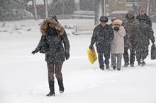 Учебните часове в много училищав област Добрич са преустановенизаради зимната обстановка